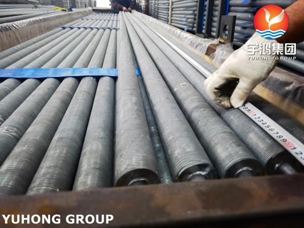 ASTM A179 Carbon Steel Seamless Extruded Fin Tubes With AL1060 Fins For Coolers