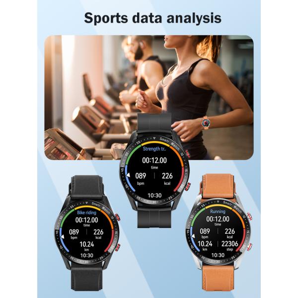 Fitness Heart Rate Smart Watch For Huawei with Multi-sport Mode 1.28 inch Touch Screen