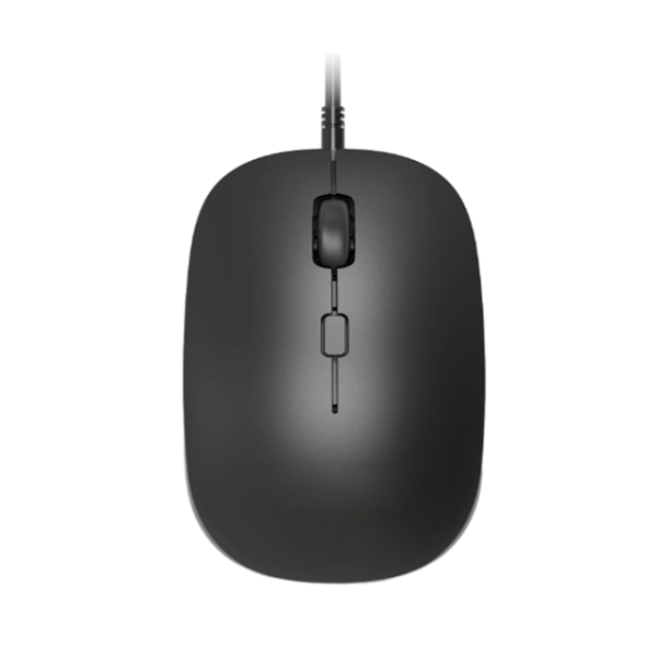 4D Wired Optical Mouse, 800-1600 DPI 3-Level, 3M Click Life