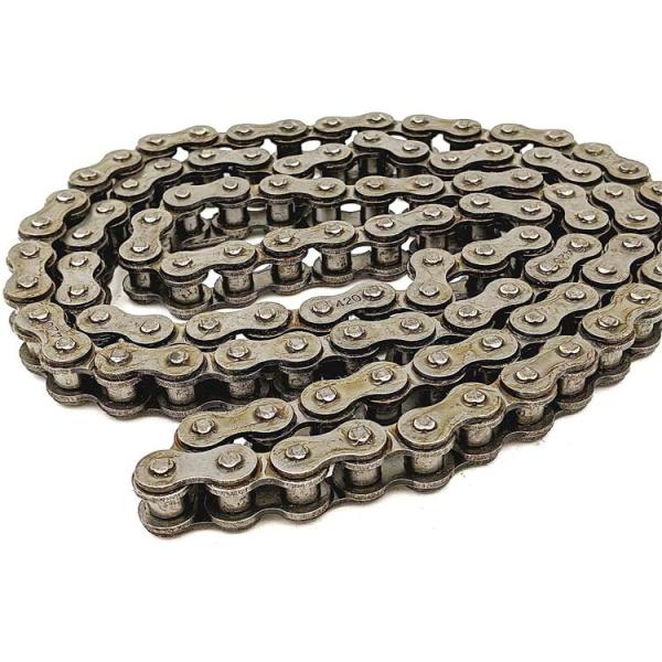 Natural Color Motorcycle Chain for 50cc 150cc Dirt Bike Customizable