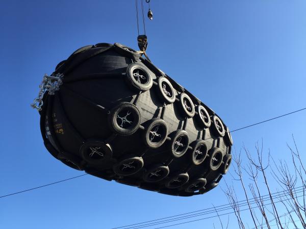 Amortecedores de canto com nervuras de Yokohama Marine Rubber Fender Marine Dock