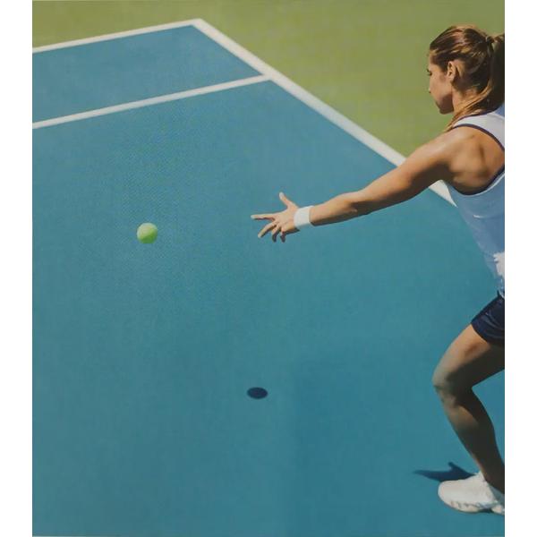 Modern Eco-Friendly 3.5mm-8mm Durable Sports Flooring Wood Grain for Basketball/ Volleyball/ Table Tennis/ Badminton/ Pickleball Court