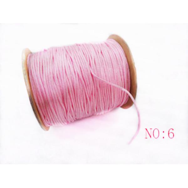 Customized 1.5mm Diameter Pink Shamballa Cord For Diy Jewelry Making