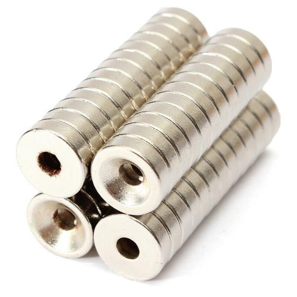 Industry Neodymium Ring Magnet Strong Magnet Ring Axial Magnetized