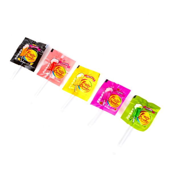 Assorted Mixed Fruit Flavor Lollipop Candy Stick Candy Hard Candy Wholesale