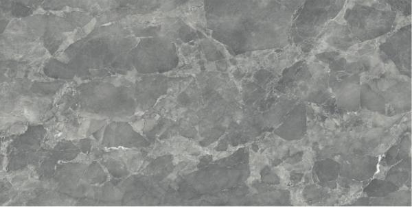Indoor Bathroom Big Size Polished Glazed Grey Ceramic Floor Tile