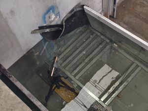 Flip Up Flood Barrier