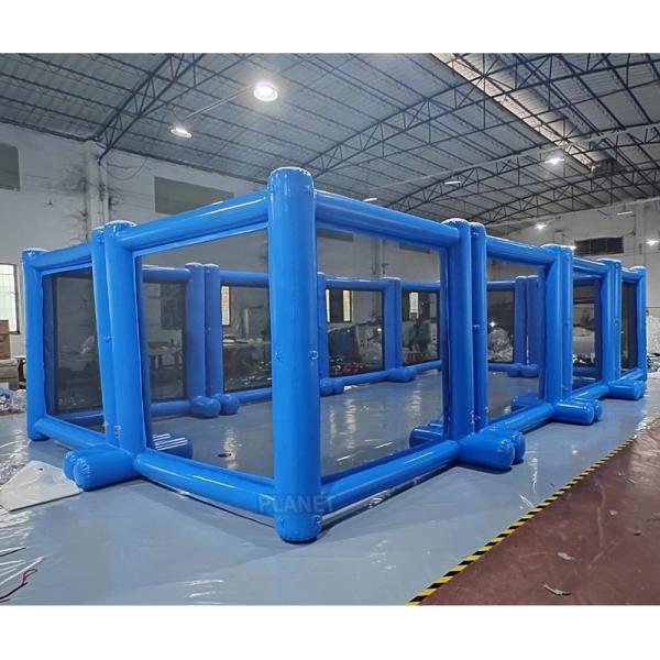 Jogos Desportivos Comerciais Paintball Inflable Arena Paintball PVC Campo