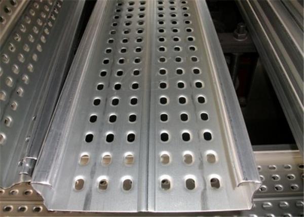 Metal Scaffold Plank Steel Board Sheet Roll Forming Machine 0-8m/min