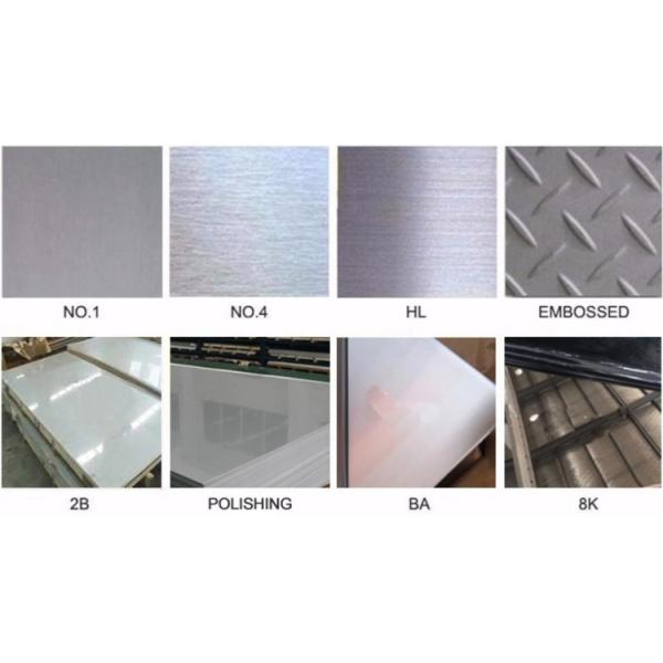 409 201 304 Mirror Polished Stainless Steel Flat Sheet 2.5x1000mm