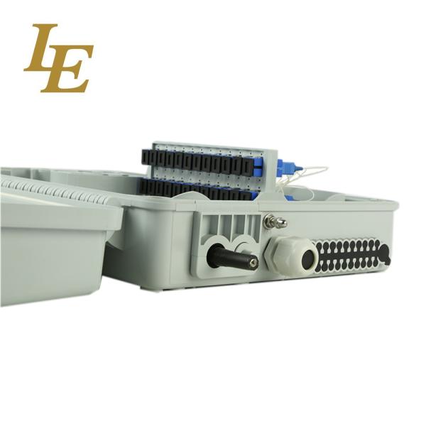 8 Core ABS Material Fiber Optic Distribution Box Outdoor IP65