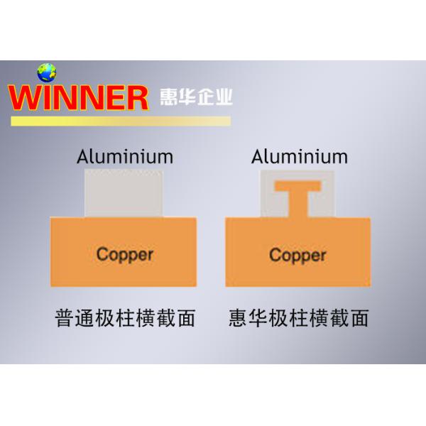 Less Loss Battery Pole High Bonding Strength For New Energy Car Battery
