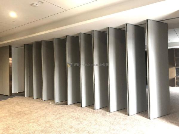 Removable Demountable Temporary Wall Divider With Aluminum Alloy Frame