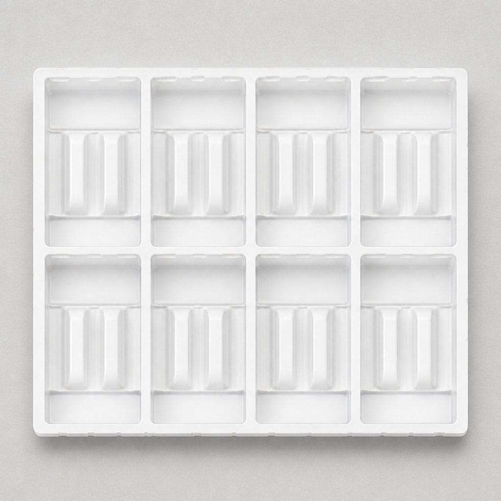 Custom Blister Inner Tray PET  Clear Clamshell Packaging Plastic Storage Box Low MOQ Supplier Packaging Boxes Plastic