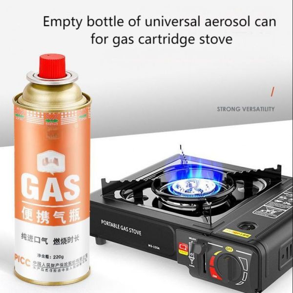 Fresh Oxygen 100ml Aerosol Canister Tinplate with Screw Cap Air Sealing Type