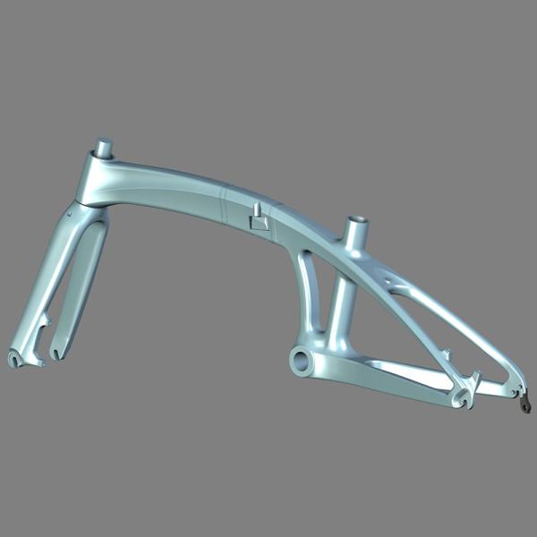 Велосипед Frameset 20inch облегченной полной рамки велосипеда складчатости углерода складной