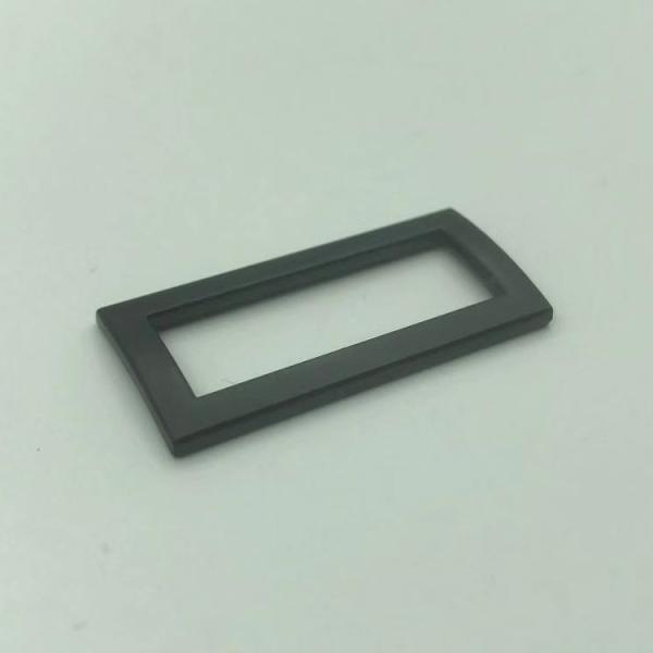 Black Color Metal Hook Buckle For Leather Belt Fashion Design