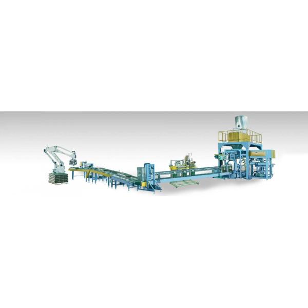 Автоматическая веся заполняя линия машина пакуя запечатывания Palletizing