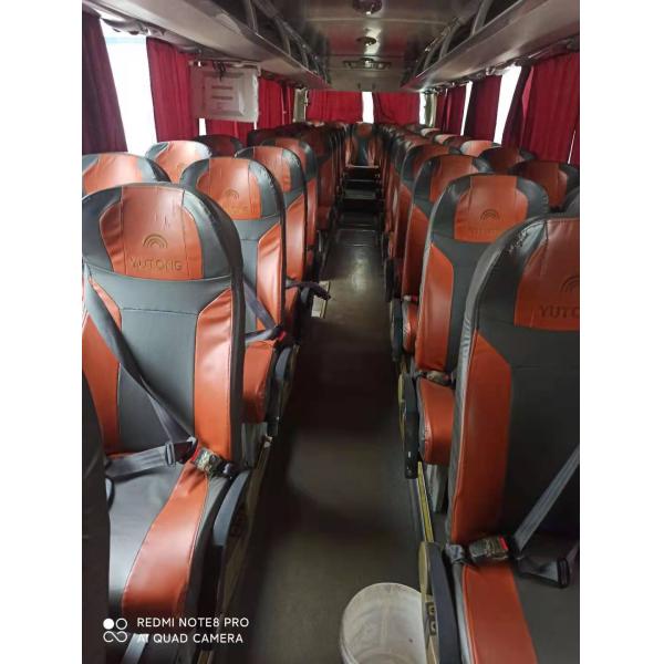 Yutong ZK6122 Double Doors Left Steering Used Tour Bus 50 Seats Used Coach