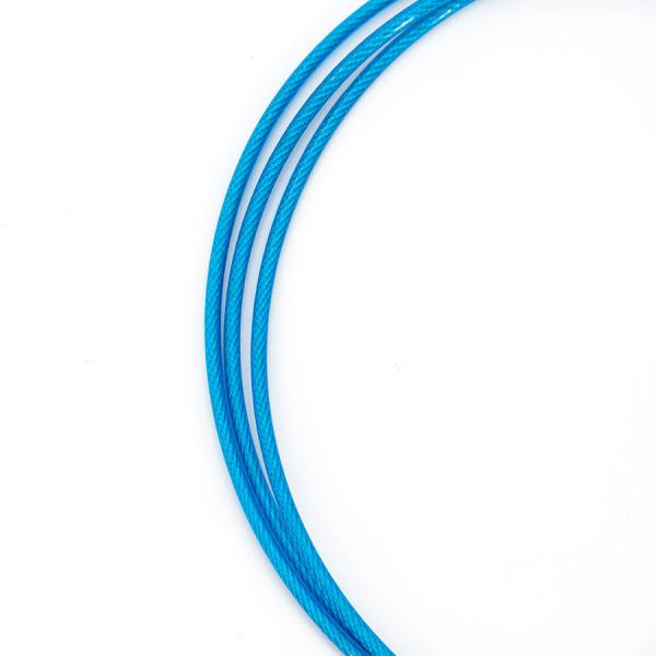 1*7 0.6mm Secure And Firm Stainless Steel Wire Rope Coated With Pvc