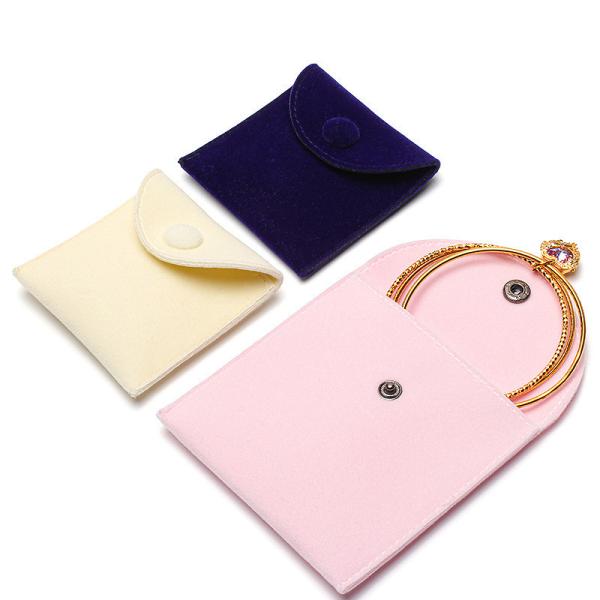 Supple Mini Velvet Jewelry Storage Bag Pouch For Ear Studs Rings Bracelet