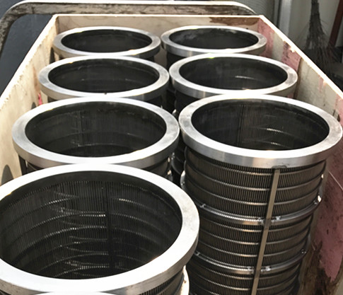 Galvanized Surface Treatment Centrifuge Partitioning Basket With 99% Filter Rating