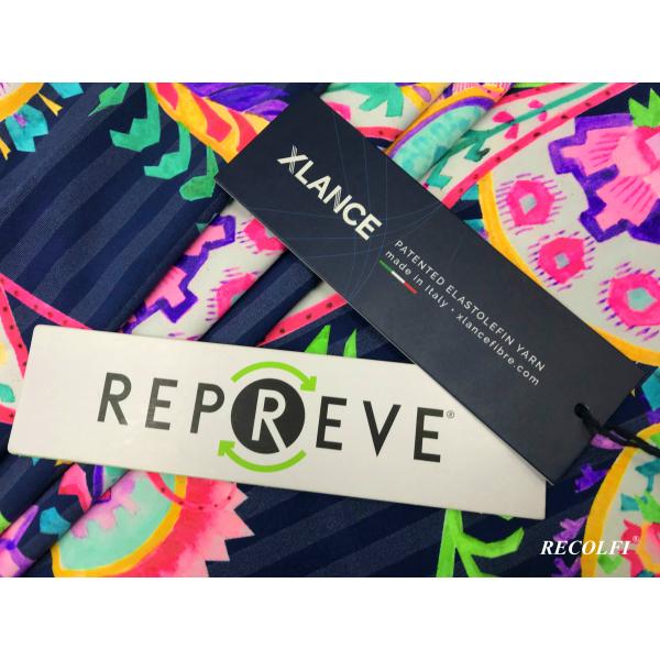 Ultra Chlorine Resistant Yoga Wear Fabric Material 79% Repeve 21% Spandex