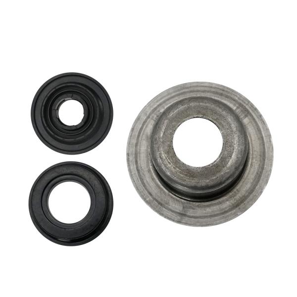 Mining Belt Conveyor Roller Idler Steel Bearing Housing With 2 Labyrinth Seals Kits