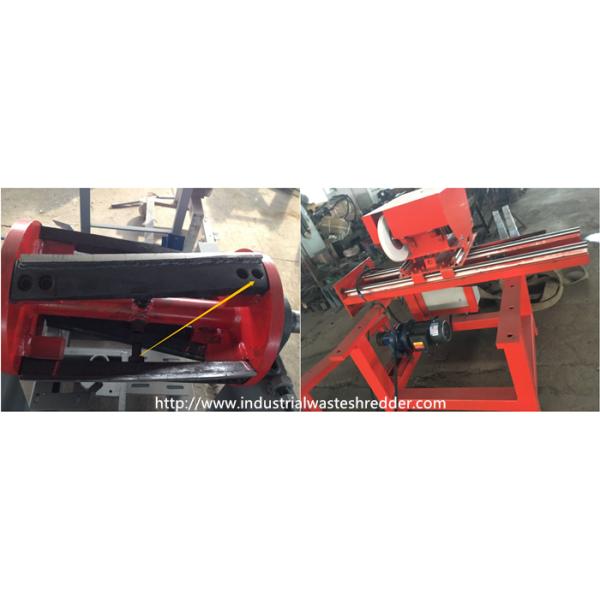 Aluminum Silicate Blanket 400mm Blade Industrial Waste Shredder 7.5kw