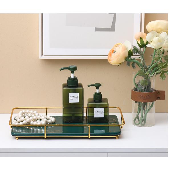 Nordic 1.0kg 35.7cm Length Rectangle Jewelry Tray For Bathroom