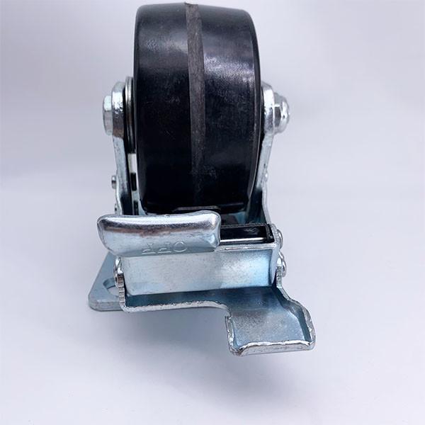 High Temperature Resistant Brake Caster 4 Inch