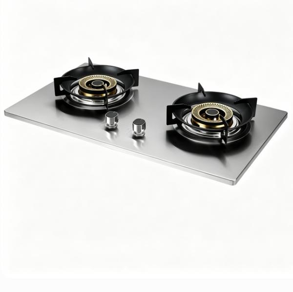 2 Burner Gas Stove Built In Glass Gas Hob LPG OEM ODM Customized Factory