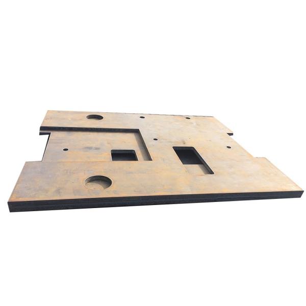 OEM Custom High Precision Flat Metal Base Plate Cutting CNC Flame Q235B