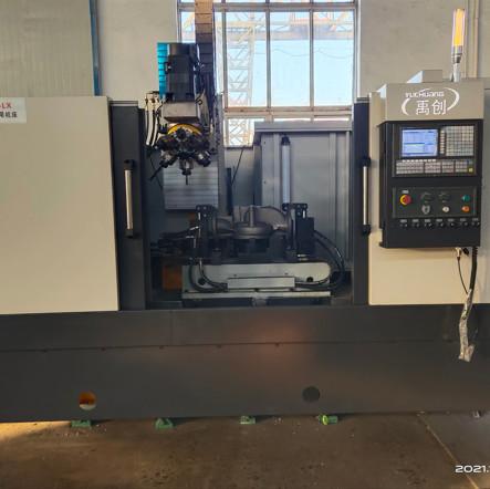 Intelligent Multifunctional Vertical Drilling And Tapping Center For Valve Bonnet Flange