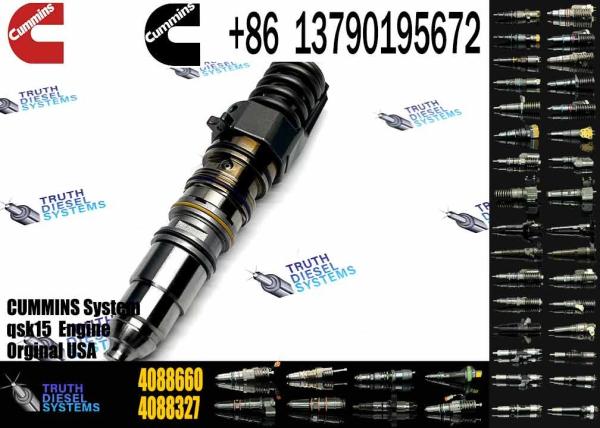 Compartimientos de automóviles de alto rendimiento Inyector de tren común 4088660 4088665 4088327 4062569 Adecuado para Cummins