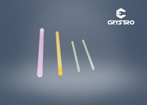 Cristal de alumínio de Garnet Laser Rods Nd YAG do ítrio do diâmetro 8mm único