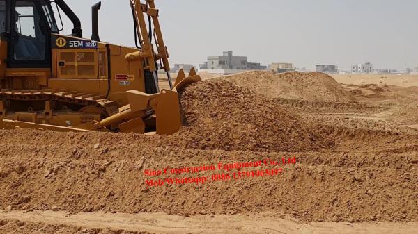 Lâmina da escavadora SEM822D U da construção do CAT 24t 220hp