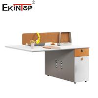 Customizable Open Modular Wooden Staff Workstation Modern Style