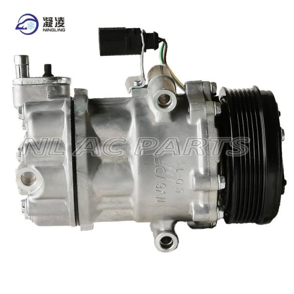 Serviço OEM 6PK / PV6 Direct Auto Car AC Compressor para VW Polo 1.6 2010-2016 1.6 1.6TDI