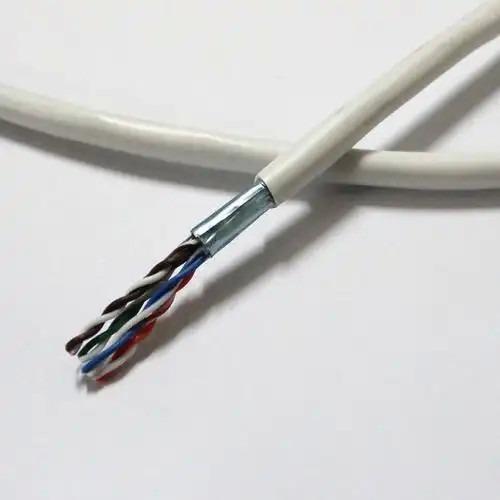 High Frequency FTP CAT5E Cable 24AWG Fast Stable Data Transfer