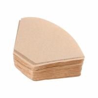 40 PC V60 forman los papeles de filtro de café de la pulpa de madera para el filtro de café del goteo