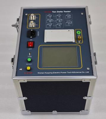 High Precision Transformer Test Instruments Tangent Delta Tester Automatically Measurement