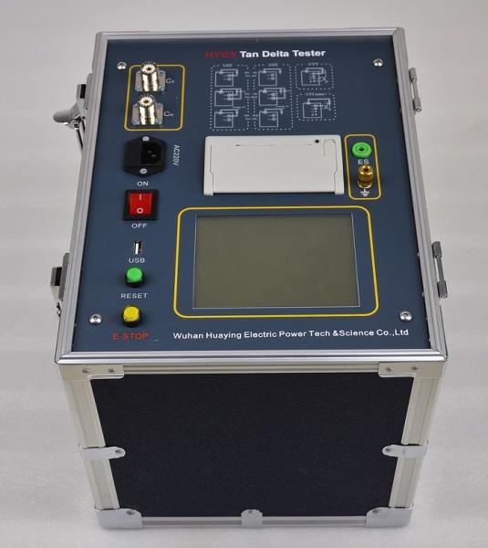 High Precision Transformer Test Instruments Tangent Delta Tester Automatically Measurement