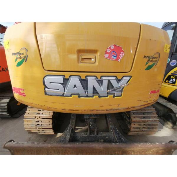 Экскаватор 7500kg SY75C Pro мини используемый Sany 7,5 тонны