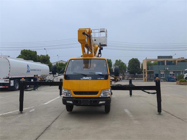 Plate-forme aérienne de conduite à haute altitude de 16 m en une seule rangée