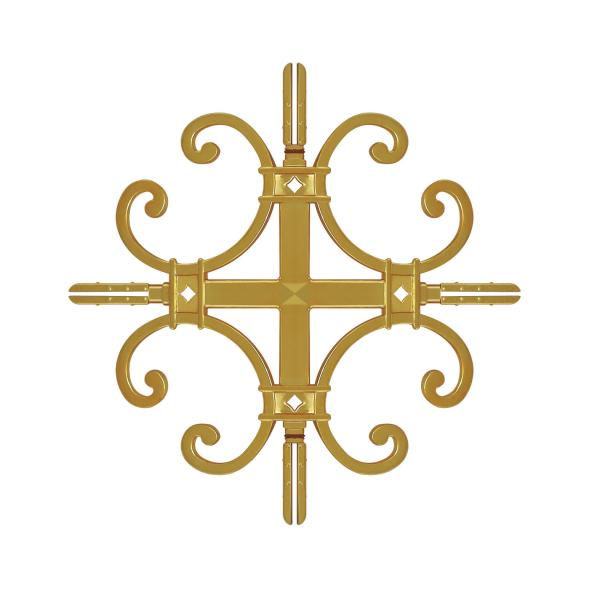 7mm Diameter Decorative Aluminum Georgian Bar for Turkish UPVC Windows and Doors Profiles