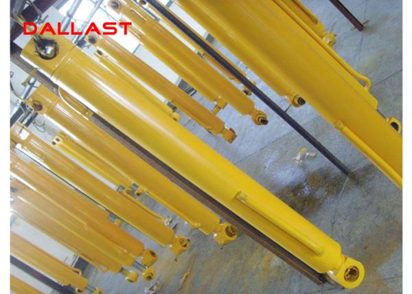 RoHS  Double Acting Hydraulic Oil Cylinders for Dump Truck Tipper