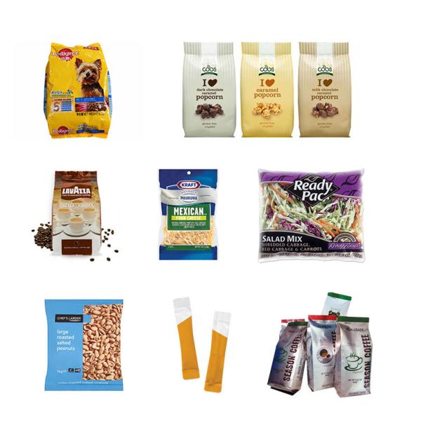 сухая сумка зерна машины упаковки красного перца 50g вертикальная с Weigher 120BPM Multihead