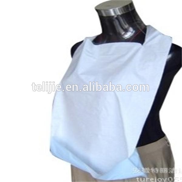 Customized Blue 33×45cm Disposable Adult Bib