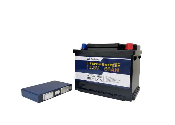 Rechargeable LiFePo4 12 Volt 80 Amp Hour Battery For Solar Power System